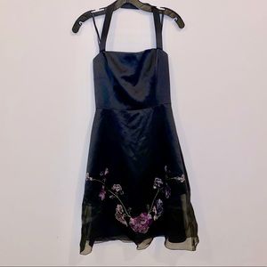 Laundry by Shelli Segal black cocktail dress